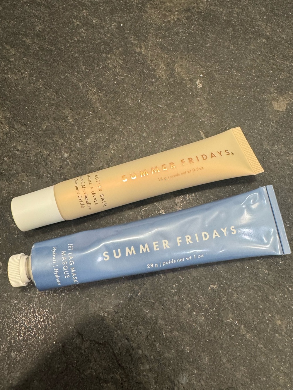 Summer Fridays Jet Lag Mask & Toasted Marshmallow Lip Butter Balm Bundle